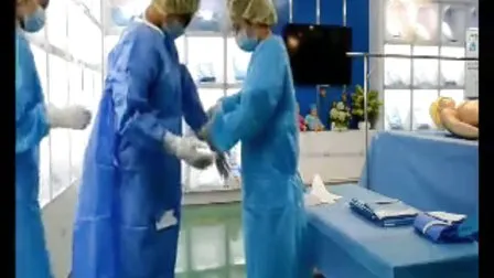 SMS Ent U-Split Nonwoven Drape Set/Surgical Split Sheet Drape Set